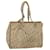 Christian Dior Romantic Canvas Tote Bag PVC Leather Beige Auth 58082  ref.1111572