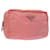 PRADA Pouch Nylon Pink Auth bs9264  ref.1111577