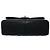 Borsa Chanel Jumbo in pelle caviar nera Nero - vista 3