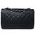 Borsa Chanel Jumbo in pelle caviar nera Nero - vista 5