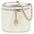Vanity Trousse de toilette Chanel avec chaîne et breloques blanches Cuir Noir  ref.1106384