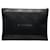 Balenciaga Navy Clip M Canvas Clutch Bag 373834 Black Cloth  ref.1111688