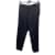 SAINT LAURENT  Trousers T.fr 46 cotton Black  ref.1111724