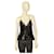 Diane Von Furstenberg DVF West Black Fully Sequined Silk Camisole Blouse Top 8  ref.1111893