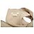 Helmut Lang Beige Draped Longer Front Sequined Silk Sleeveless Blouse Top M - view 4