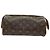 LOUIS VUITTON Monogram Trousse Patte Pression Cosmetic Pouch M47636 auth 56488 Monogramma - vista 2