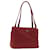 PRADA Hand Bag Nylon Red Auth ac2372  ref.1111945