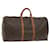 Louis Vuitton Monogram Keepall 60 Boston Bag M41422 LV Auth 56991 Cloth  ref.1111991
