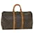 Louis Vuitton Monogram Keepall 50 Boston Bag M41426 LV Auth 57501 Cloth  ref.1111993