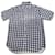 Camisa de cuadros Jacquemus Blanco Azul Algodón  ref.1112047
