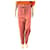 Bottega Veneta Un pantalon, leggings Coton Rouge Orange  ref.1112055