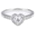 Mauboussin Love Touch 18k White Gold Diamond Ring Golden Metal  ref.1112105