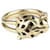 Panthere de Cartier 18K ros Gold Onyx Lacquer Garnet Ring Golden Metal  ref.1112113