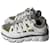 Versace Trigreca-Sneakers Weiß Gelb Polyester  ref.1112151