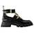 Carter Lug Ankle Boots - Alexander Wang - Leather - Black Pony-style calfskin  ref.1112315
