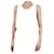 Chloé Chaleco de seda color crema con cuello redondo - talla UK 10 Crudo  ref.1112362