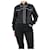 Dries Van Noten Camisa preta texturizada com botões - tamanho Reino Unido 20 Preto Viscose  ref.1112366