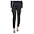 Prada Pantalon élastiqué noir - taille UK 10 Laine  ref.1112367