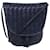 Autre Marque BOTTEGAVENETA INTRECCIATO Shoulder Bag Leather Navy Auth 57827 Navy blue  ref.1112411
