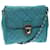 PRADA Chain Shoulder Bag Nylon Turquoise Blue Auth 56948  ref.1112450