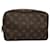 Louis Vuitton Monogram Trousse Toilette 23 Clutch Bag M47524 LV Auth am5128 Cloth  ref.1112468