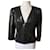 Chanel sequin blazer Black Polyamide  ref.1112538