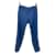 PRADA Pantalon T. ca 48 Wool Laine Bleu  ref.1112592