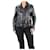 Acne Black leather biker jacket - size UK 8  ref.1112624