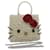 Autre Marque ANTEPRIMA Bolsa de ombro de arame com corrente Hello Kitty de plástico 2caminho Branco Vermelho Auth 56580  ref.1112797