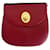 Christian Dior Sac à main rouge Cuir Coton Polyuréthane Bordeaux Bijouterie dorée  ref.1112914