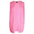 Chaleco sin mangas con frente abierto Chanel en algodón rosa  ref.1112919