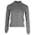 Hermès-Cardigan mit Knopfleiste vorne aus grauem Kaschmir (Nur Strickjacke) Wolle  ref.1112925