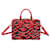 Louis Vuitton Red x Urs Fischer Tufted Monogram Speedy Bandouliere 25 Rot Leinwand  ref.1113023