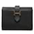 Hermès Bearn Classic Wallet Black Leather Pony-style calfskin  ref.1113204