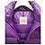 Giacca Moncler Corydale in nylon viola Porpora - vista 4