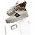 Taglia della sneaker con plateau Gucci Ace 40 Bianco