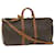Louis Vuitton Keepall Bandoulière 55 Brown Cloth  ref.1113345