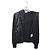 Moncler Strickjacke Schwarz Wolle Nylon - Ansicht 3