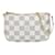 Louis Vuitton Pochette Accessoires Branco Lona  ref.1113375