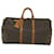 Louis Vuitton Keepall 55 Brown Cloth  ref.1113512