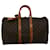Louis Vuitton Keepall 45 Brown Cloth  ref.1113534