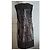 Vestido Longchamp de Seda y Mohair con Estampado Animal Marrón Marrón oscuro - vista 4