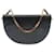 Fendi Fendi two-tone leather handbag with chain Black  ref.1113933