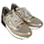 Brunello Cucinelli Gold Sneakers/Trainers in Gold Golden Leather  ref.1113977