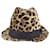 Dolce & Gabbana Chapeau Fedora à imprimé léopard Velours  ref.1113986