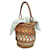 Loewe Brown Medium Fringes Bucket Bag Leather  ref.1114008