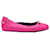 Day Balenciaga Ballerinas mit Nieten aus rosa Leder Pink  ref.1114037