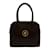 Versace La Medusa Handbag Brown Leather Pony-style calfskin  ref.1114096