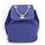 Chanel Business Affinity Backpack Blue Leather  ref.1114463