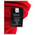 Balenciaga Mini-robe en maille en laine rouge  ref.1114486